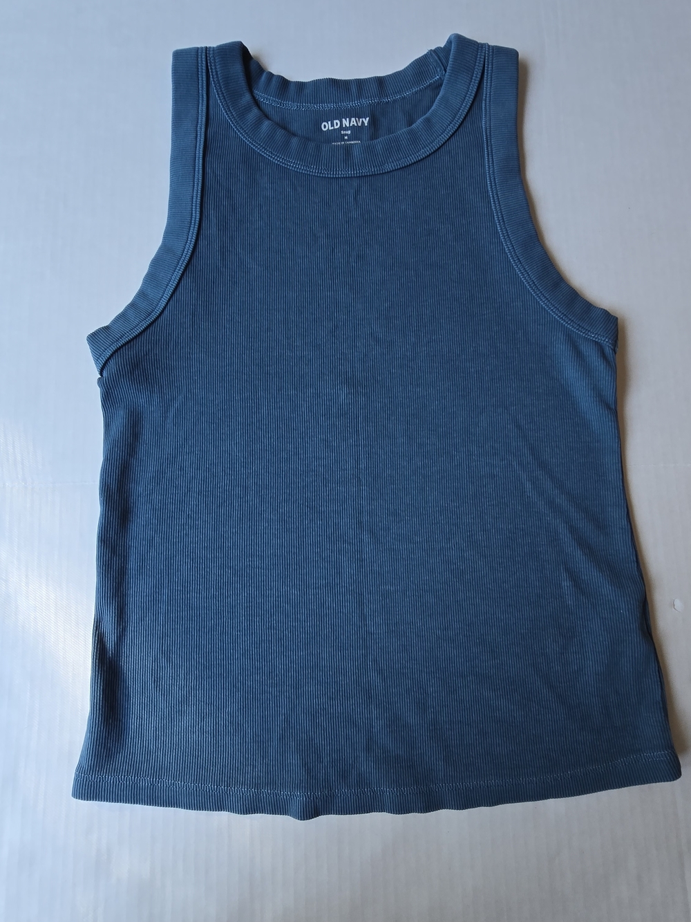Old Navy Blue Ribbed Tank Top for Kids